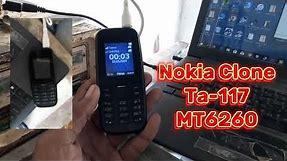 Nokia China Clone TA-117 MT6260 Flash File