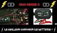 Chargeur de batterie voiture NOCO Genius 5. Automatique, intelligent, indispensable.