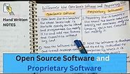 Lec 14 - Open Source Software Vs Proprietary Software | Difference Between | Cs Tutorials