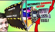 We made the ULTIMATE GAMING POD!