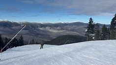 Six seconds of the Presidentials on a perfect ski day #bluebird ##Jordan Bowl #Sunday River #skitheeast | Peter Barnet