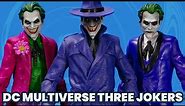 McFarlane Toys Batman Three Jokers Comedian, Clown, and Criminal Action Figure Review