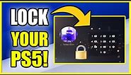 How to LOCK PS5 & STOP LOGIN (Set Passcode & Stop Account Creation)