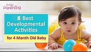 Best Developmental Activities for 4-Month-Old Babies