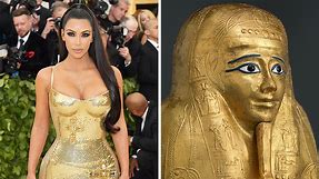 Kim's Met Gala pic 'helped solve case of missing $4M gold Egyptian coffin'
