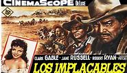 Los Implacables 1955 Clark Gable COLOR