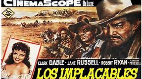 Los Implacables 1955 Clark Gable COLOR