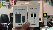 Samsung 25W PD Adapter & USB-C To USB-C Cable | Dishant Patel