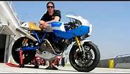 NCR Ducati New Blue Sport Classic first test