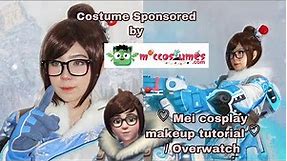 ♡ Mei Cosplay makeup tutorial ♡ / Overwatch ( Costume sponsored by Miccostumes)