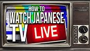 How To Watch Japanese Television ANYWHERE In The World!!