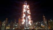 Watch Dubai's 2021 New Year fireworks display