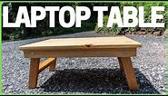 Building a Wood Laptop Table / Stand / Desk Quick DIY Project