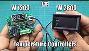 W1209 vs W2809 12V Digital Temperature Controller // how to connect W1209 and W2809