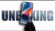 Apple iPhone 14 Plus Blue - ASMR Unboxing