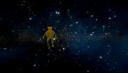 The Amazing Frog but it's a Shooting Stars Meme