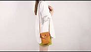 Women Apparels | Genuine Leather Crossbody Phone Bag