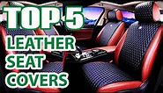 Top 5: Best Car Seat Covers Leather on Amazon | Universal Covers