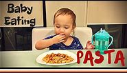 Baby Eating Pasta | Mukbang