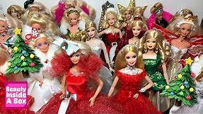 EVERY Holiday Barbie Doll Full Collection 1988-2018