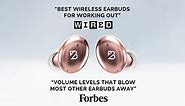 Tempo 30 Rose Gold Wireless Bluetooth Earbuds for Workouts