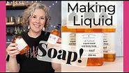 How to Make All Natural Liquid Soap using the Hot Process Method