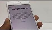 How to Fix Sim Not Supported on iPhone