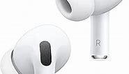 Apple AirPods Pro (2nd Generation) Wireless Ear Buds with USB-C Charging, Upto 2X More Active Noise Cancelling Bluetooth Headphones, Transparency Mode, Adaptive Audio, Personalized Spatial Audi, White