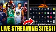 The BEST NBA Streaming Sites to WATCH LIVE BASKETBALL (FREE)