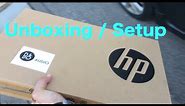 Unboxing / Setup Instructions for a new laptop [HP Pavilion Notebook 17]