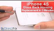 iPhone 4S Back Cover Replacement in 3 Minutes
