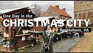 Bethlehem, PA: Christmas City USA | Things to do during Christmas in Moravian District 2021 | Vlog