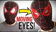 Spider-Man: Miles Morales Mask With MOVING LENSES! DIY (No Electronics)