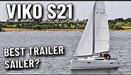 VIKO S21 TRAILER SAILER | Boat Review + Test Sail