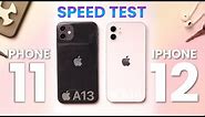 iPhone 12 Vs iPhone 11 Speed Test 🔥 A14 Bionic Chip vs A13 Bionic Chip 🔥