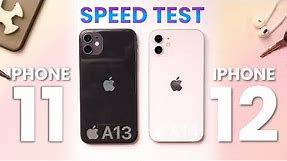 iPhone 12 Vs iPhone 11 Speed Test 🔥 A14 Bionic Chip vs A13 Bionic Chip 🔥