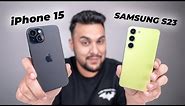 Best Phone For You? - iPhone 15 vs Samsung S23