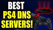 Best DNS Servers For PS4! How To Boost Download Speed, Reduce Internet Ping, and Fix Lag!