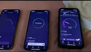 Xfinity vs Cricket vs Verizon 5G lowband Speedtest