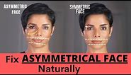 You Can FIX ASYMMETRICAL FACE NATURALLY by making these 5 CHANGES