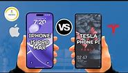 iPhone 15 Pro Max vs Tesla Phone Pi | Comparison