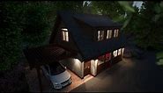 Craftsman – 38′ x 24′ Detached Two-Car Garage + Loft | Adaptive House Plans