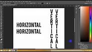 How to Write Vertical Text in Photoshop CC