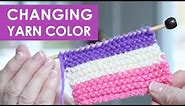How to Change Yarn in Knitting