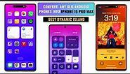 iPhone 15 pro Max launcher | Best Dynamic Island App | Apple iphone 15 lock screen