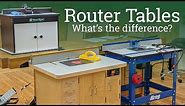 Let's talk about Router Tables