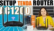 How to setup Tenda AC10 AC1200 Wireless Smart Dual-Band Gigabit WiFi Router, MU-MIMO in detailed.
