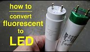 How To Convert T8 Fluorescent Lights to LED ● Explained in Simple Terms