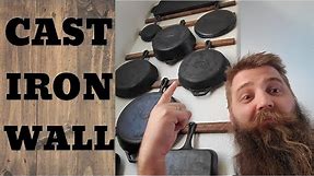 CAST IRON WALL - How to hang your pans