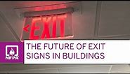 The Future of Exit Signs in Buildings